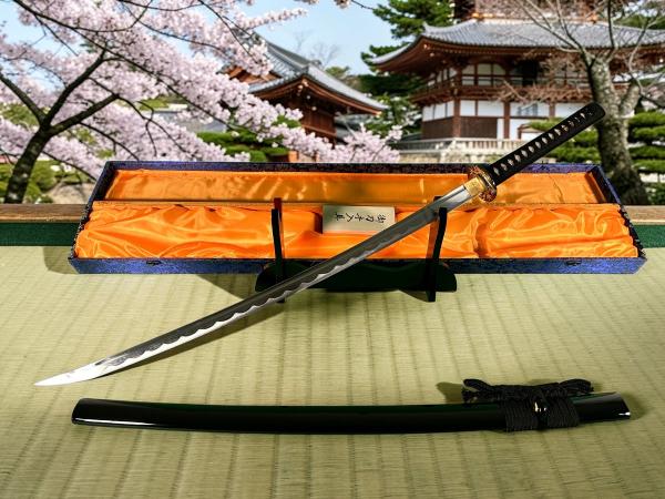Suzaku Katana Feng Lin Handgeschmiedetes Samurai Schwert