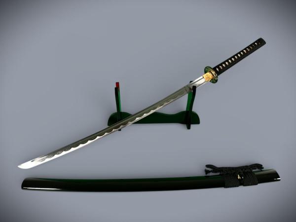 Suzaku Katana Feng Lin Handgeschmiedetes Samurai Schwert