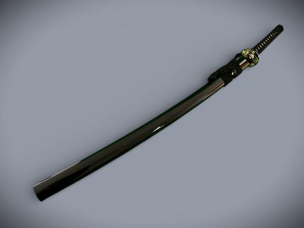Suzaku Katana Feng Lin Handgeschmiedetes Samurai Schwert