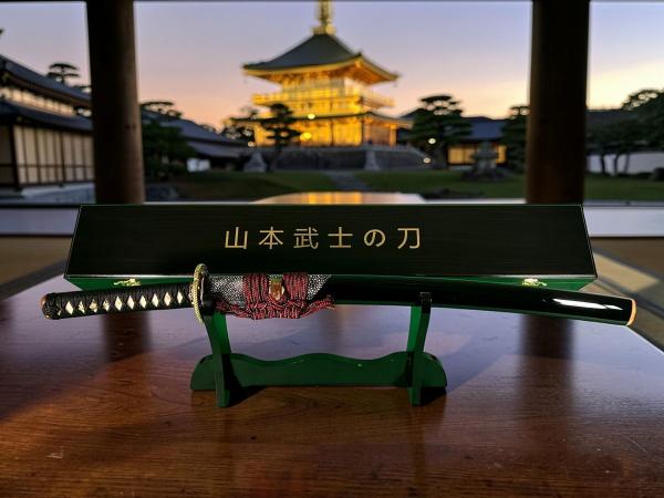 Yamamoto-Kinkaku-no-Tsurugi 金閣の剣 Schwert des Goldenen Pavillons - Wakizashi