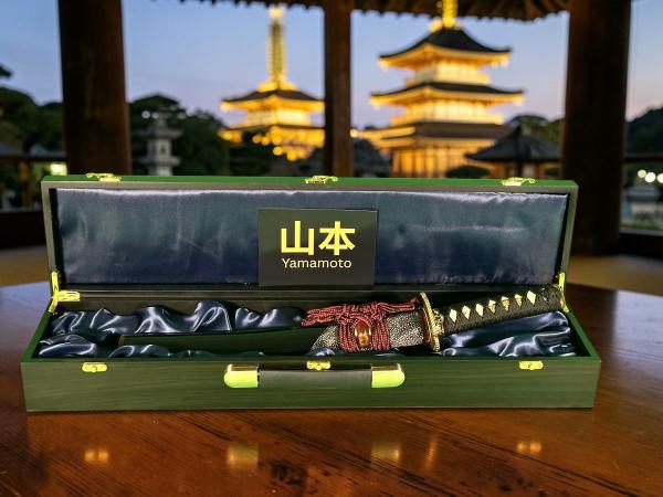 Yamamoto-Kinkaku-no-Tsurugi 金閣の剣 Schwert des Goldenen Pavillons - Tanto