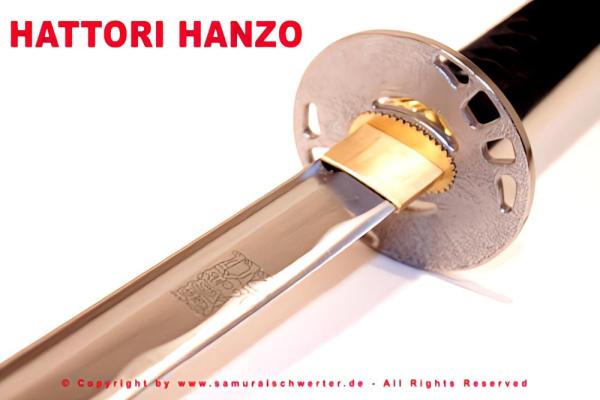 KILL-BILL Samurai Schwert aus 1060 Kohlenstoffstahl - "Hattori Hanzo"