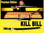 KILL-BILL Samurai Schwert mit 12-mal gefalteter Damaststahl Klinge 