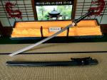Dragon Katana mit 12-mal gefalteter Damast-Klinge Feng Lin Handgeschmiedetes Samurai Schwert